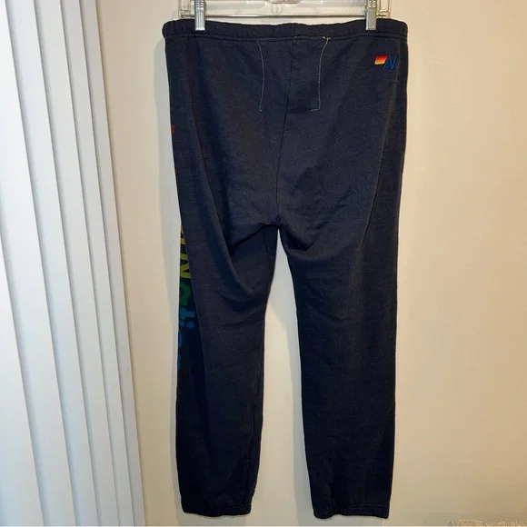 Aviator Nation Venice California Logo Joggers Navy Blue Size Large - Picture 6 of 14